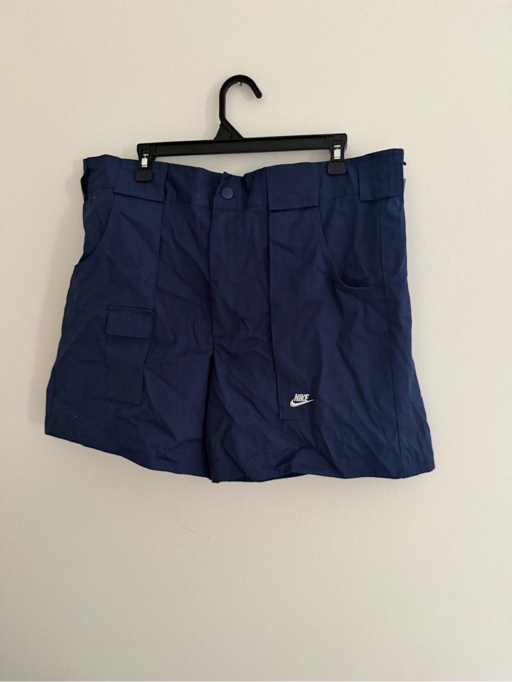 Nike Sportswear Reissue Woven Shorts Midnight Navy/Sail DA0368-410 Men's Size XL